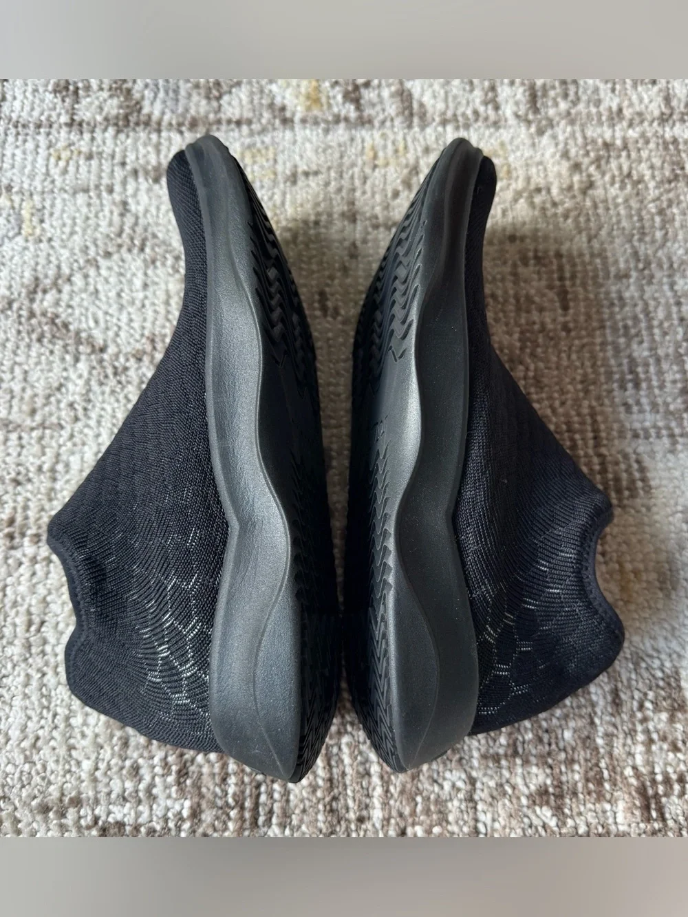 NWOB Vessi Skyline Knit Sneaker In Black